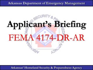 Arkansas Department of Emergency Management