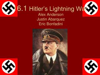 16.1 Hitler’s Lightning War