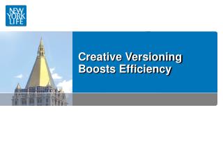 Creative Versioning Boosts Efficiency