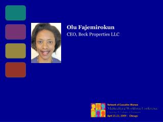 Olu Fajemirokun CEO, Beck Properties LLC