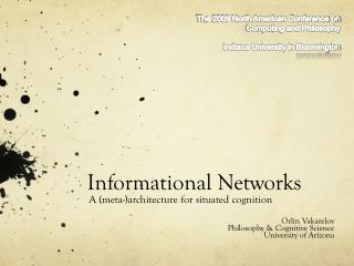Informational Networks