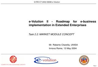 Task 2 .2: MARKET MODULE CONCEPT