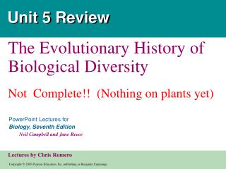 Unit 5 Review