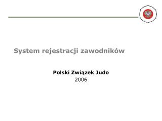 System rejestracji zawodników