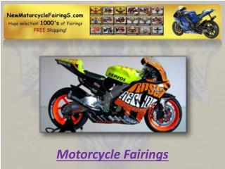 Motorcycle fairings