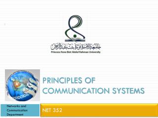 Principles of communication systems
