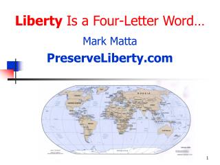 Liberty Is a Four-Letter Word…