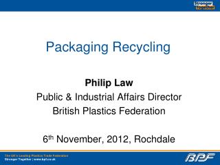 Packaging Recycling