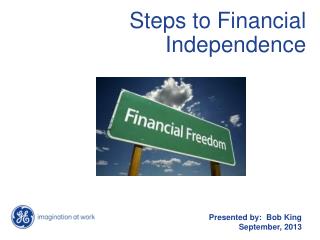 Steps to Financial Independence