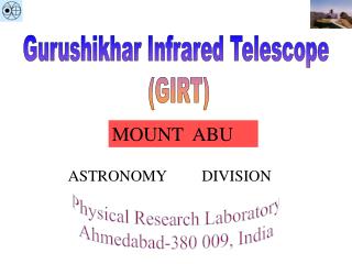 Gurushikhar Infrared Telescope (GIRT)