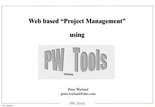 Web based “Project Management” using