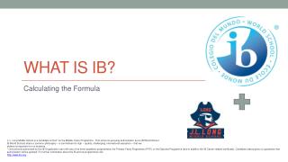 What is IB?