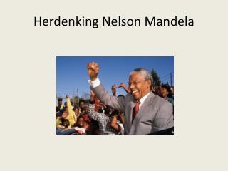Herdenking Nelson Mandela
