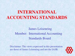 INTERNATIONAL ACCOUNTING STANDARDS