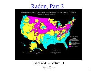 Radon, Part 2