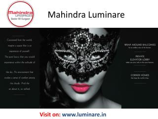 Mahindra Luminare Sector 59