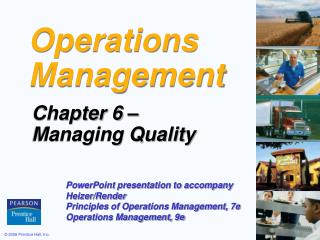 Operations Management