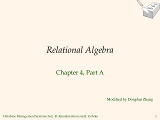 Relational Algebra