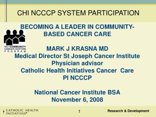 CHI NCCCP SYSTEM PARTICIPATION