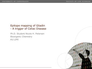 Epitope mapping of Gliadin - A trigger of Celiac Disease