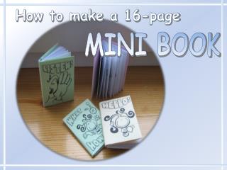 MINI BOOK