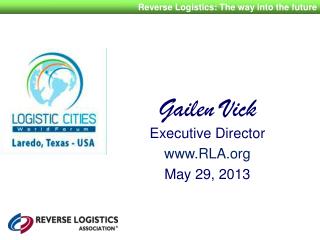 Gailen Vick Executive Director RLA May 29, 2013