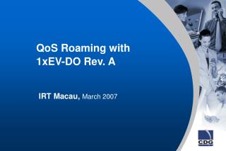 QoS Roaming with 1xEV-DO Rev. A