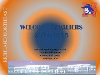 WELCOME CAVALIERS 2014-1015