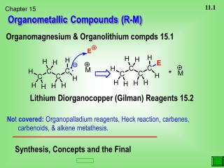 Organometallic Compounds (R-M)