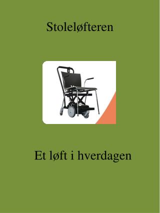 Stoleløfteren