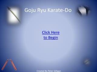 Goju Ryu Karate-Do