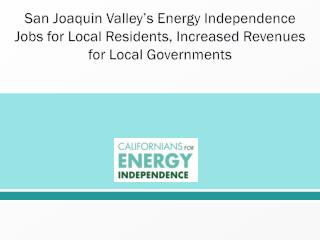 Opportunity for Energy Independence