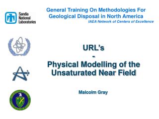 URL’s - Physical Modelling of the Unsaturated Near Field