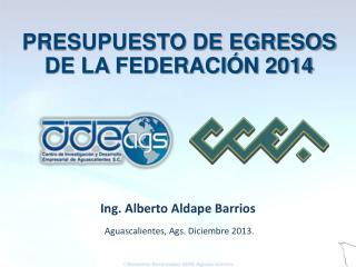 Aguascalientes, Ags . Diciembre 2013.