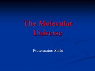 The Molecular Universe