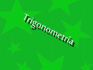 Trigonometría