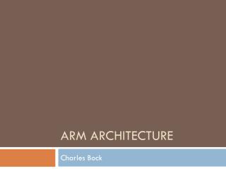 ARM Architecture