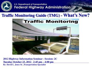 Traffic Monitoring Guide (TMG) - What’s New?