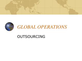 GLOBAL OPERATIONS
