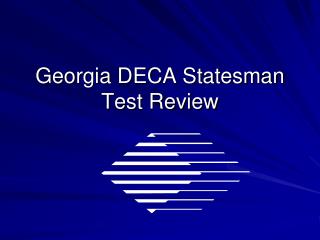 Georgia DECA Statesman Test Review