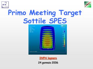 Primo Meeting Target Sottile SPES