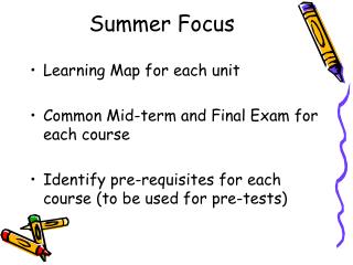 Summer Focus