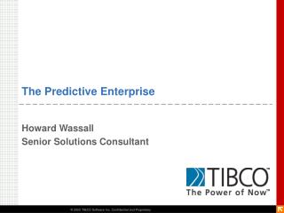 The Predictive Enterprise