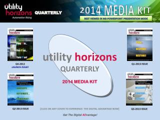 utility horizons QUARTERLY 2014 MEDIA KIT