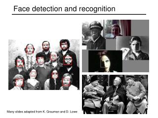 Face detection and recognition