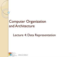 Computer Organization and Architecture