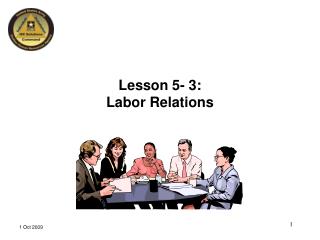 Lesson 5- 3: Labor Relations
