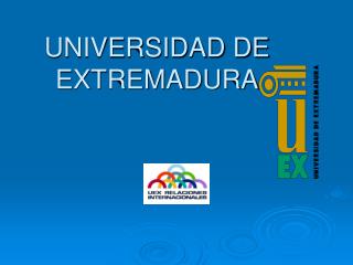 UNIVERSIDAD DE EXTREMADURA