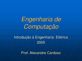 Engenharia de Computação