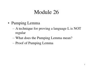 Module 26